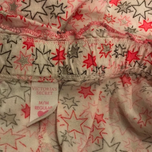 Victoria’s Secret glitter star print pajama pants - Picture 4 of 7